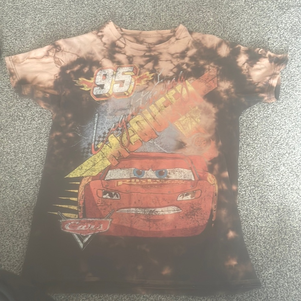 This shirt is from target and is a size large in kids and small in adults